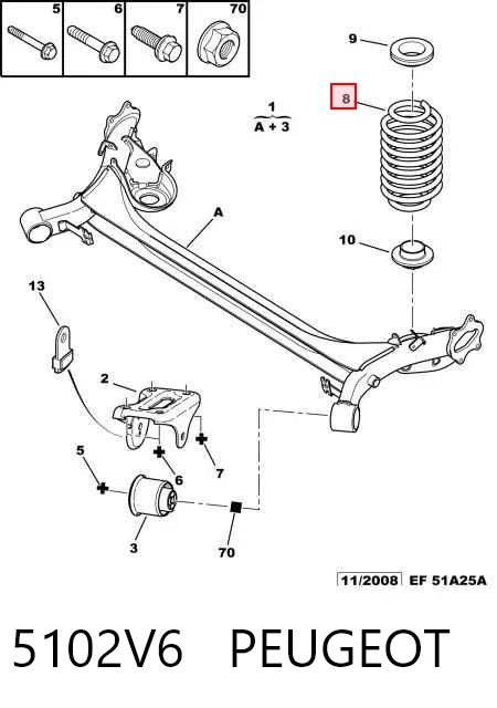 5102V6 Peugeot/Citroen