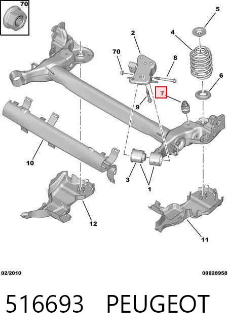 516693 Peugeot/Citroen