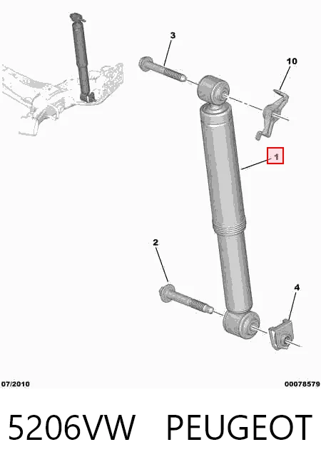 207 hatchback (2006-2015) original desde 42,44 €