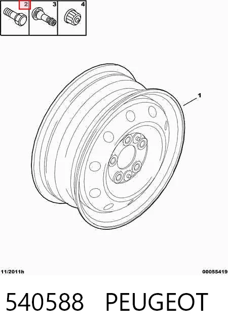 Parafuso de roda Fiat Ducato preço, a partir de 3,46 USD