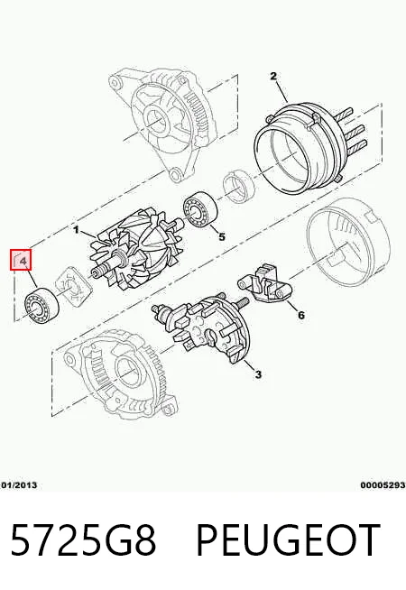 5725G8 Peugeot/Citroen