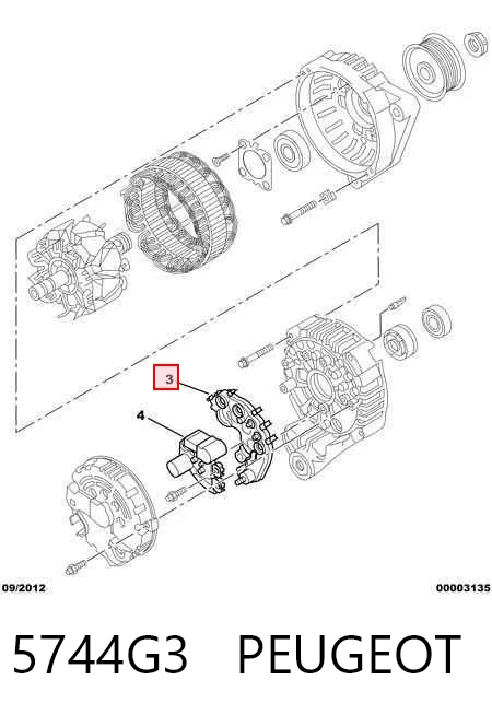 5744G3 Peugeot/Citroen