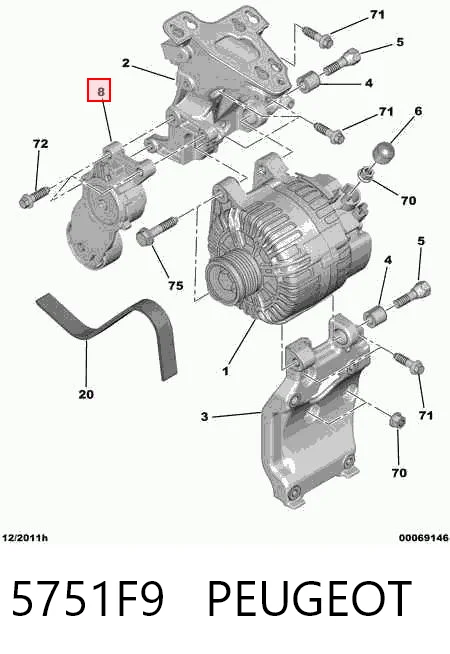 5751F9 Peugeot/Citroen