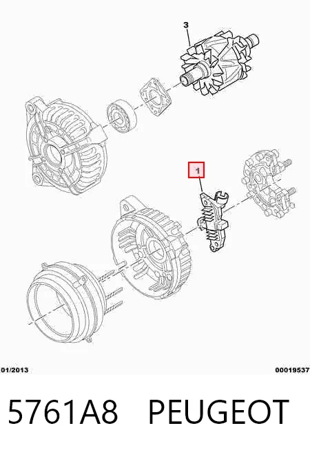 5761A8 Peugeot/Citroen