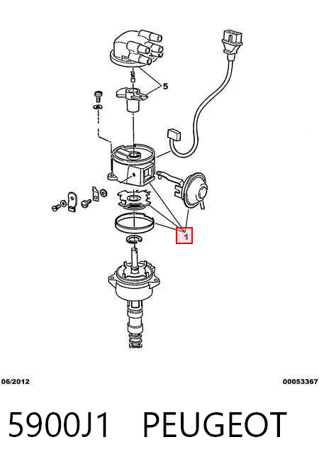 Compre 0237009604 Bosch Distribuidor de ignição (distribuidor)