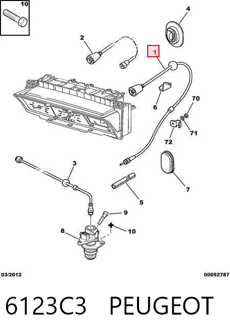  para Peugeot 205 II (20A, C)