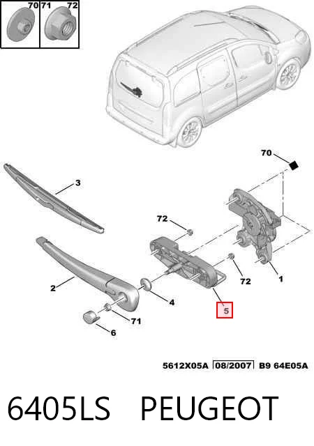 6405LS Peugeot/Citroen