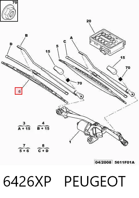  para Ford Escort  (AVA)