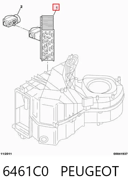 Vaporizador de aparelho de ar condicionado Citroen ZX  N2 ao melhor preço