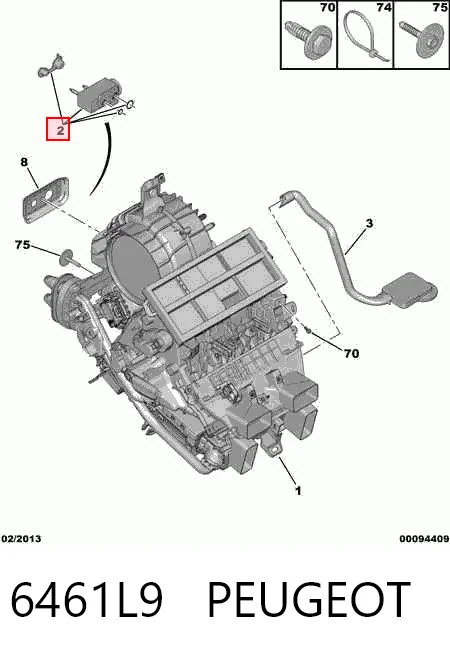 6461L9 Peugeot/Citroen