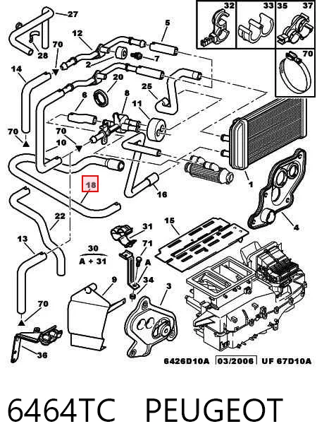 6464TC Peugeot/Citroen