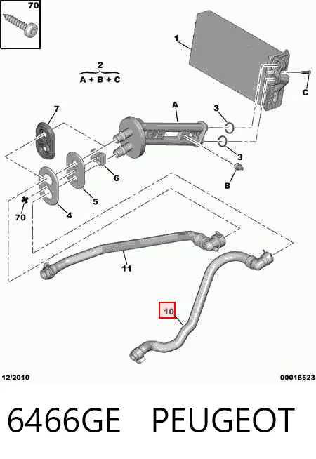 6466GE Peugeot/Citroen
