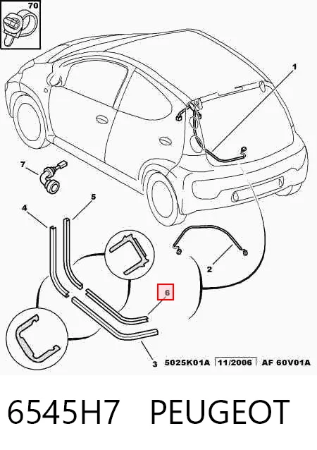 6545H7 Peugeot/Citroen