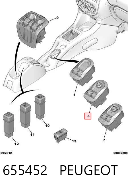 655452 Peugeot/Citroen