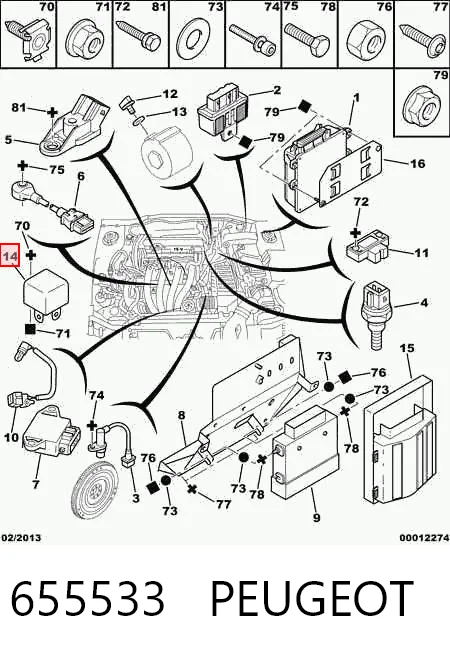 655533 Peugeot/Citroen