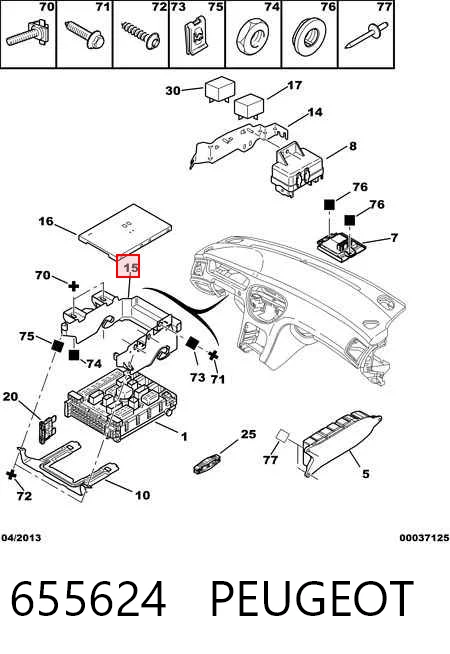 655624 Peugeot/Citroen