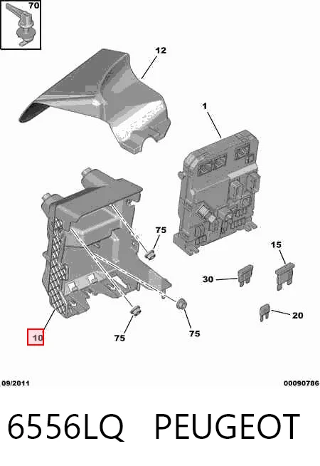 6556LQ Peugeot/Citroen