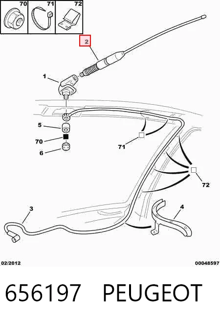 Antena Peugeot 406  8B ao melhor preço