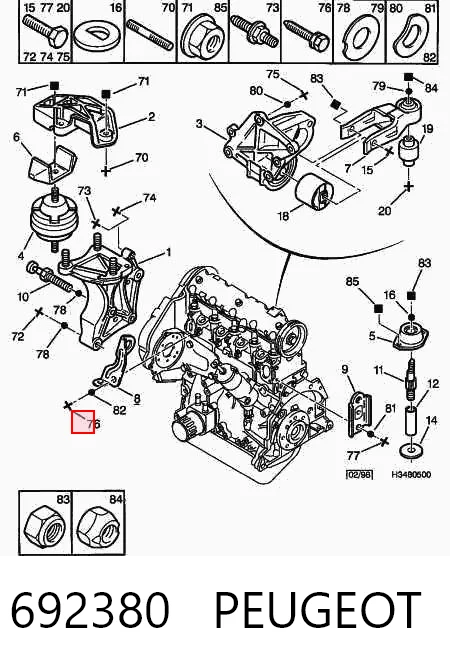 3440947304 Mercedes Filtro de ar