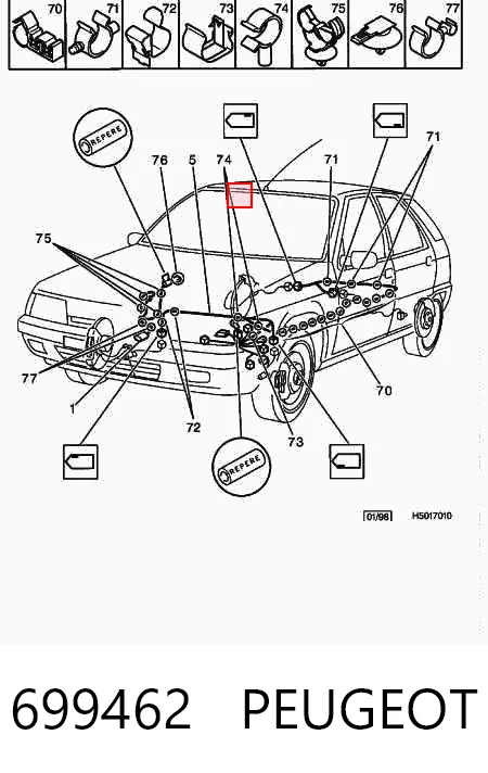 699462 Peugeot/Citroen