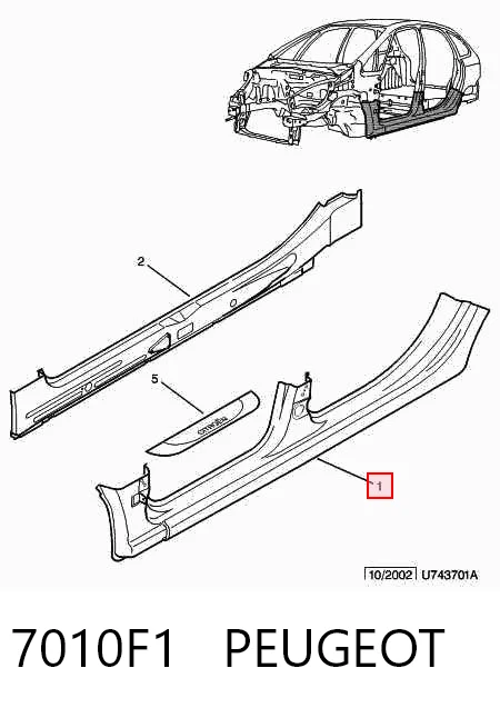  para Citroen Xsara  (N68)