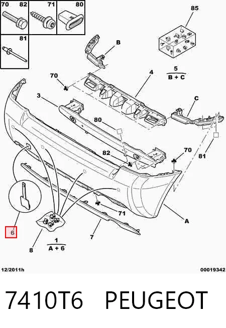 Compre Pára-choque traseiro Citroen C2 