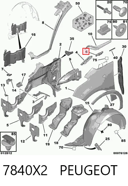  para Citroen C4  (UA)