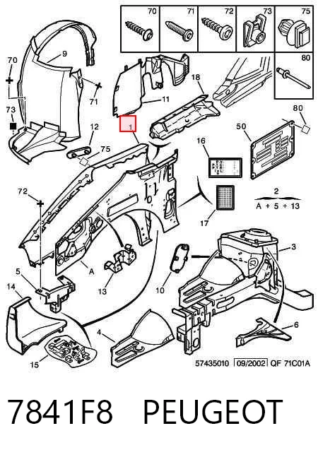 Compre Pára-lama dianteiro direito Peugeot Expert 