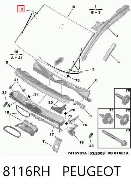 Compre Pára-brisas Peugeot Partner 