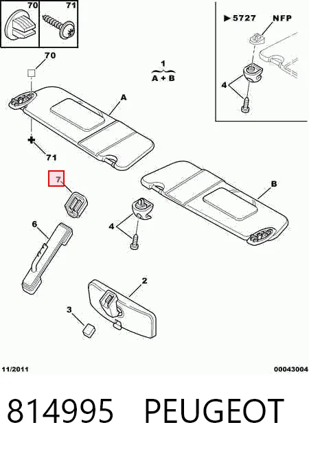 814995 Peugeot/Citroen