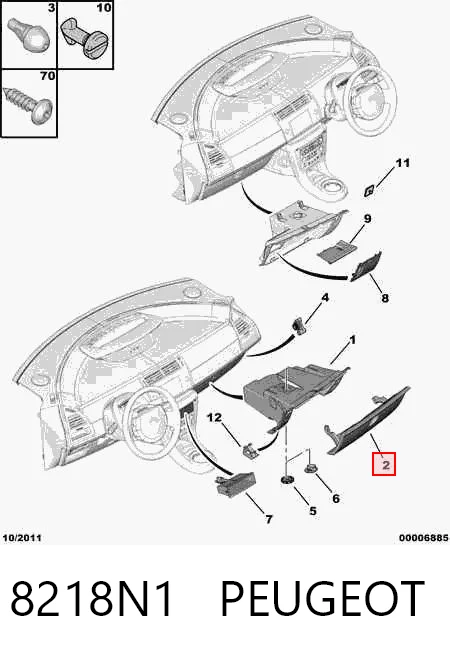 8218N1 Peugeot/Citroen