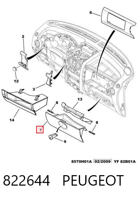822644 Peugeot/Citroen