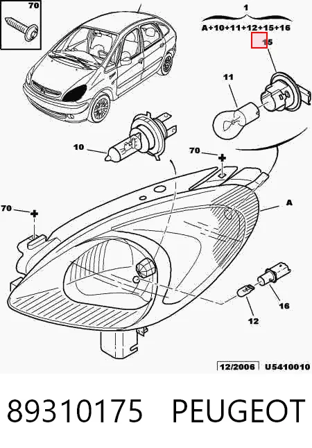 Compre Luz esquerda Citroen Xsara 