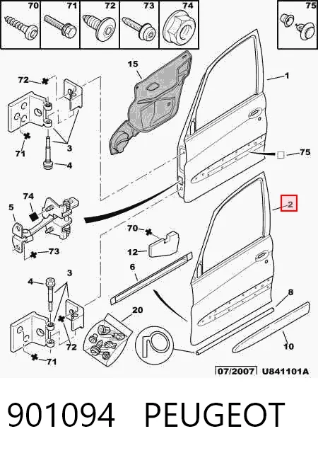 901094 Peugeot/Citroen