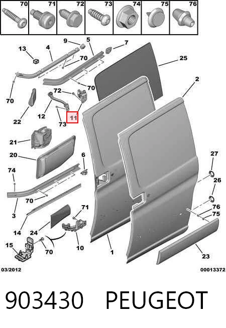 903430 Peugeot/Citroen