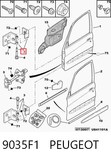 9035F1 Peugeot/Citroen