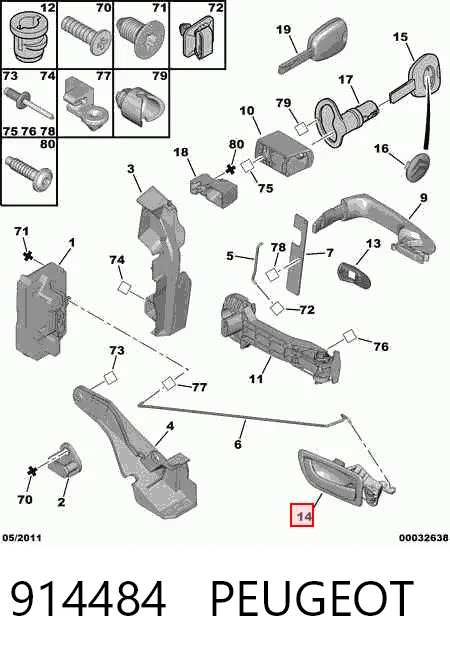 914484 Peugeot/Citroen