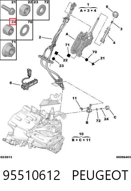 95510612 Peugeot/Citroen
