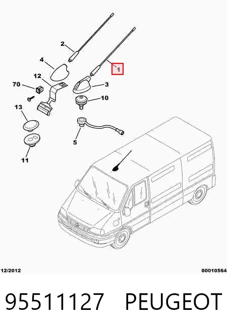 95511127 Peugeot/Citroen