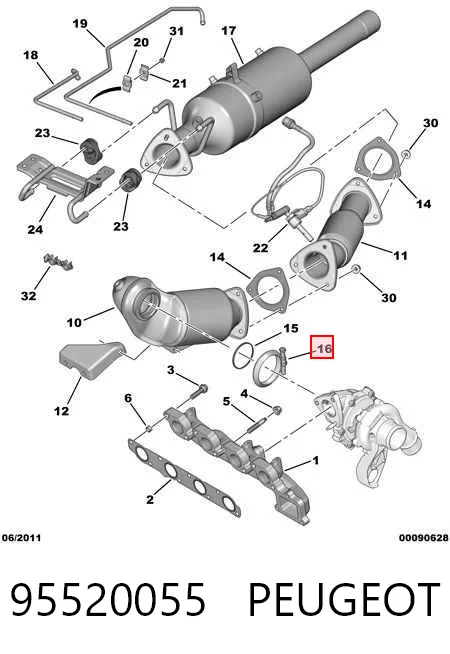 95520055 Peugeot/Citroen