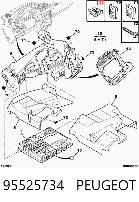95525734 Peugeot/Citroen