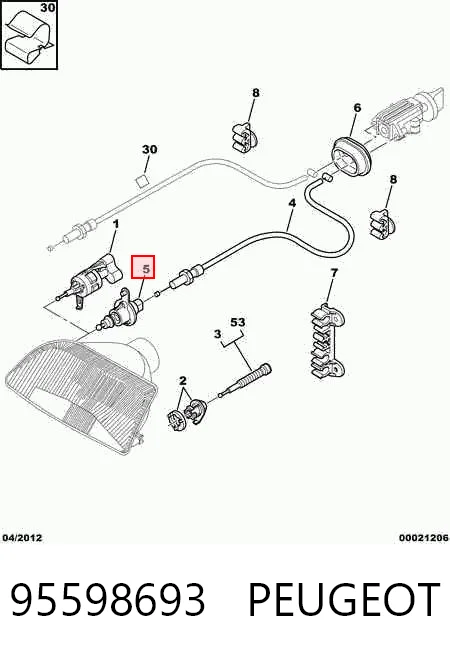 95598693 Peugeot/Citroen