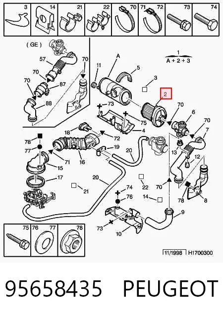 95658435 Peugeot/Citroen