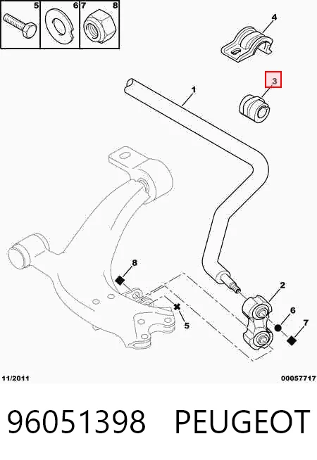 96051398 Peugeot/Citroen