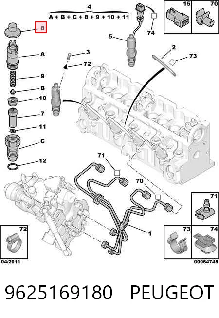 9625169180 Peugeot/Citroen