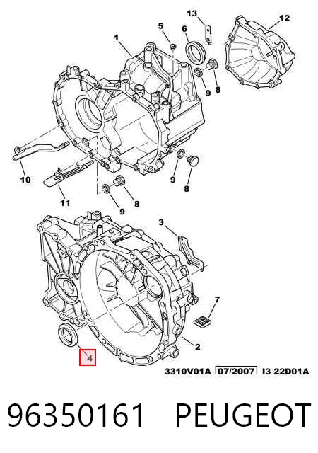 96350161 Peugeot/Citroen
