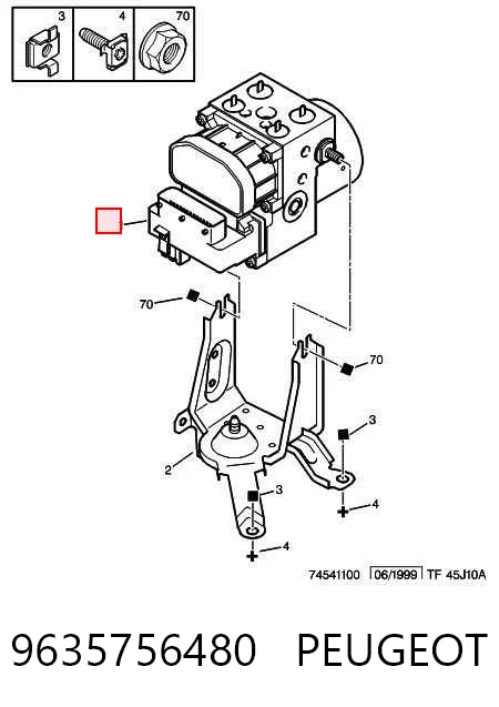 Unidade hidráulico de controlo ABS Bosch 0265216721 preço, a partir de 86,98 USD