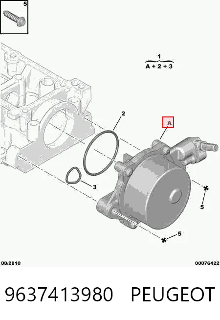  Bomba a vácuo Mazda 2 I hatchback (DY) (2003 - 2007) I