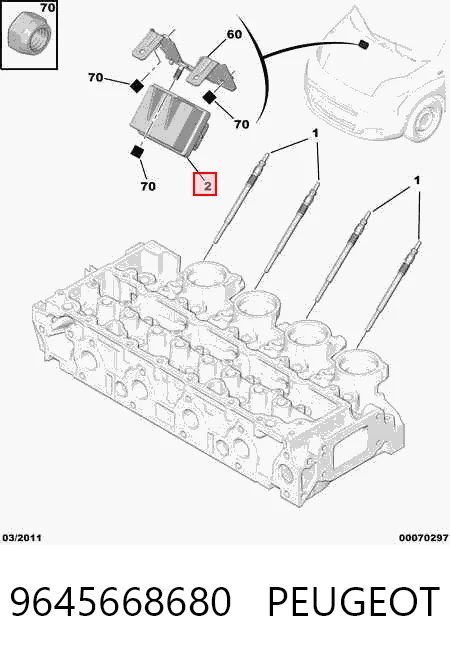 9645668680 Peugeot/Citroen