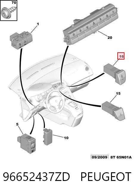 96652437ZD Peugeot/Citroen